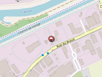 Carte de Wehr Solutions à Étupes