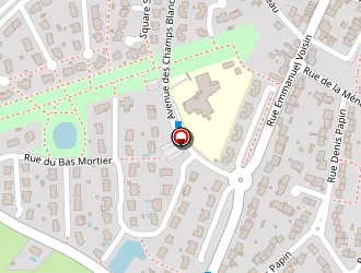 Carte de Super U à Saint-sylvain-d'anjou