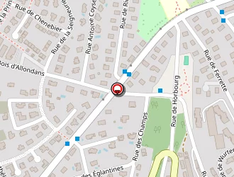 Carte de Emmaüs à Montbéliard