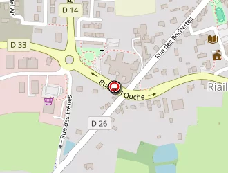 Carte de Charpenterie Le Coz à Riaillé