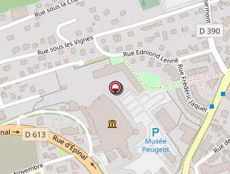 Carte de Restaurant Du Parc à Sochaux