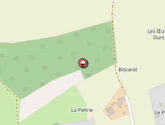 Carte de La Gâtinière à Cerelles