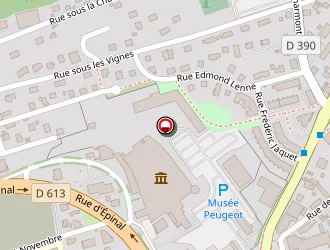 Carte de Cic,banque Cic Est à Sochaux