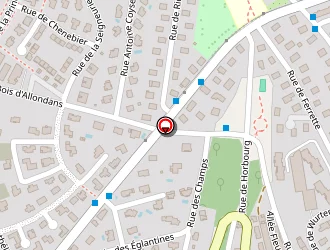 Carte de Tournoux Thibault à Montbéliard