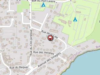 Carte de Baron Hélène à Damgan