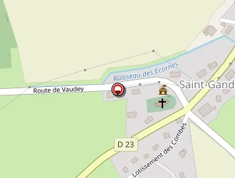 Carte de Maes Paul à Saint-gand