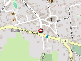 Carte de La Poste à Riaillé