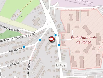 Carte de Weiss Jacky à Montbéliard