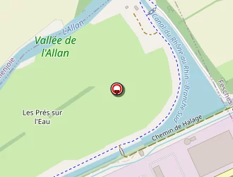 Carte de Pheulpin Industrie à Étupes