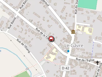 Carte de Lebastard à Gâvre (le)