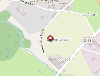 Carte de Bernard C.c.m. à Souvigné