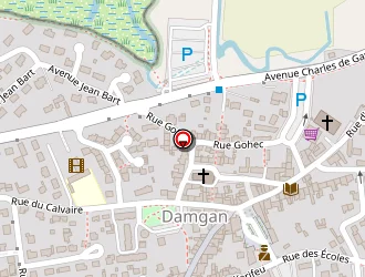 Carte de Damgan Evènements à Damgan