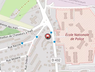 Carte de Auriac Gérard à Montbéliard