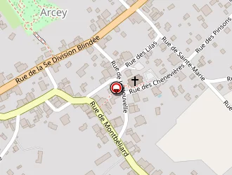 Carte de Perrot Sonia à Arcey