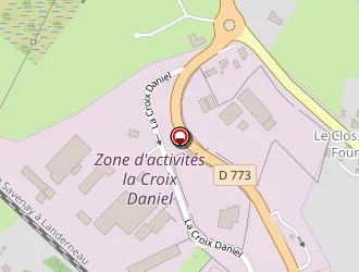 Carte de Leclerc Express à Saint-gildas-des-bois