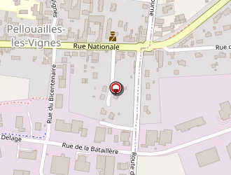 Carte de Mercier Paysage à Pellouailles-les-vignes