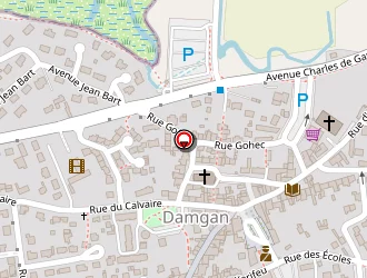 Carte de Le Narval à Damgan