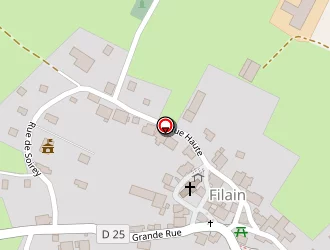 Carte de Commune De Filain à Filain