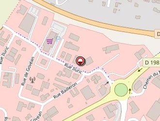 Carte de Platrerie Du Golfe à Séné