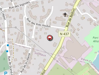 Carte de Atelier 25 Du Bain Et De La Cuisine à Sochaux