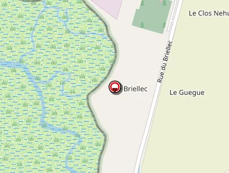 Carte de Spidie à Damgan