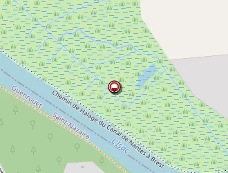 Carte de Kerzen à Guenrouet