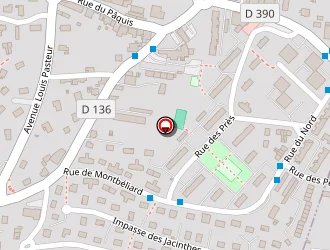 Carte de Streit Fermeture à Grand-charmont