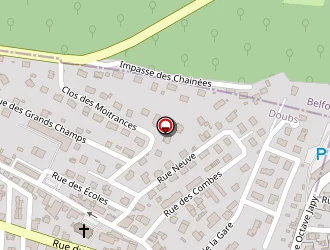 Carte de Mabéo Industries à Étupes