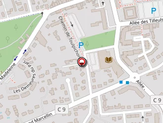 Carte de Les Embruns à Sarzeau