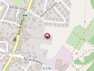 Carte de Mairie à Vieux-charmont