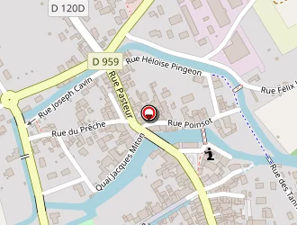 Carte de Lilli Boutique à Is-sur-tille