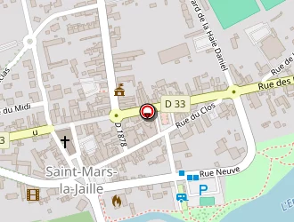 Carte de Oxycoupage De L'erdre à Saint-mars-la-jaille