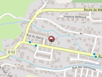 Carte de Eglise Protestante à Fesches-le-châtel