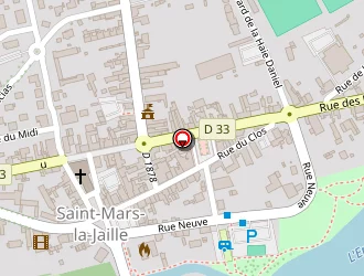 Carte de Perré-fontaine Murielle à Saint-mars-la-jaille