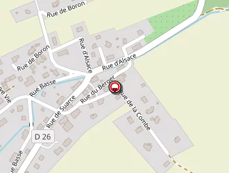 Carte de Zaugg Eric à Faverois