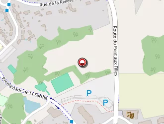 Carte de Aux Petits Soins à Écouflant