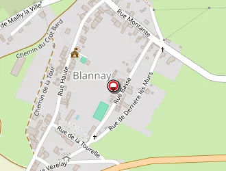 Carte de Auberge De La Cure à Blannay