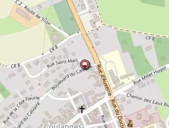 Carte de La Poste à Coulanges-sur-yonne