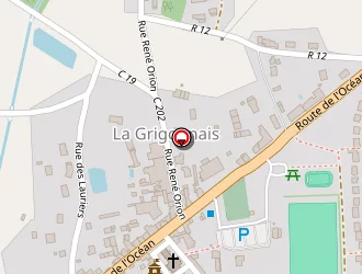 Carte de Guitteny à Grigonnais (la)