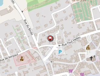 Carte de An Avel Vor à Sarzeau