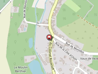 Carte de Monnet Mélanie à Châtel-censoir