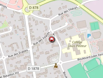 Carte de Collège Louis Pasteur à Saint-mars-la-jaille