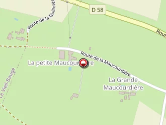 Carte de Le Ranch à Bauge en anjou