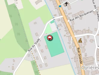 Carte de Agence Postale à Oyrières