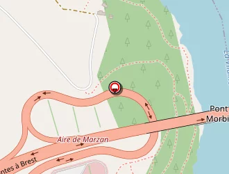 Carte de Garage Du Relais Manche-océan à Marzan