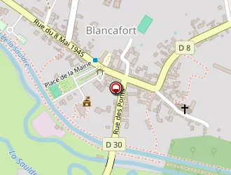 Carte de Auto Centre Service à Blancafort