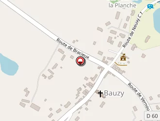 Carte de Deberteix Renaud à Bauzy