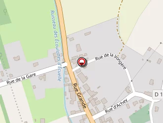 Carte de Pertet à Oyrières