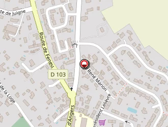 Carte de Lechaigne Pascal à Cantenay-épinard