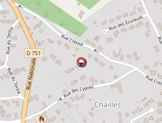 Carte de Hydreolia à Chailles